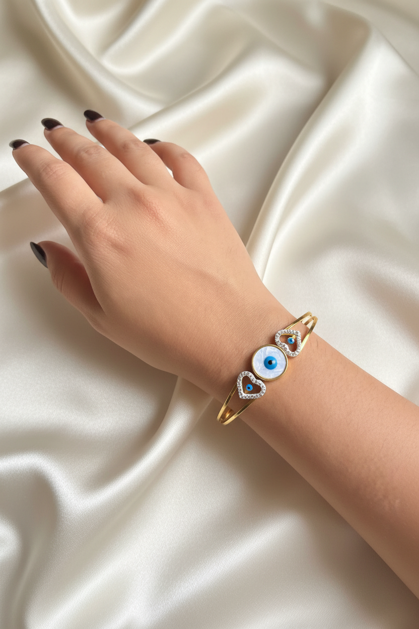 Evil eye bracelet