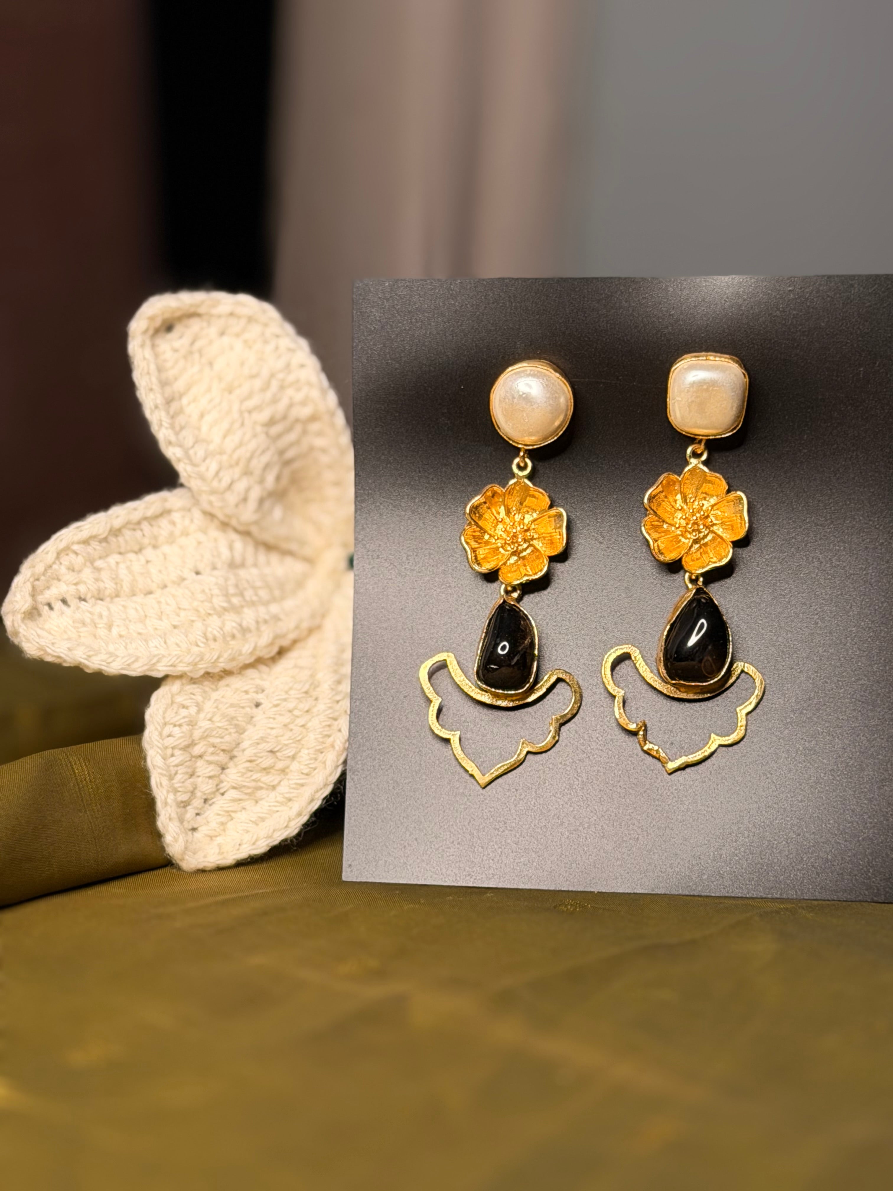 Asymmetrical Earrings Latkan