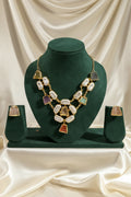 Multistone + Baroque Pearls Set