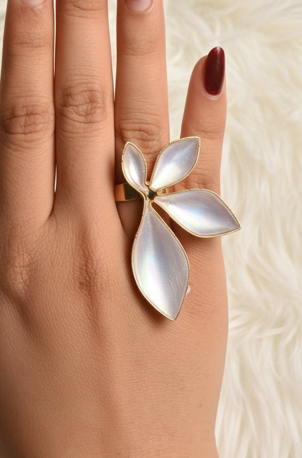 Half Bloom Ring