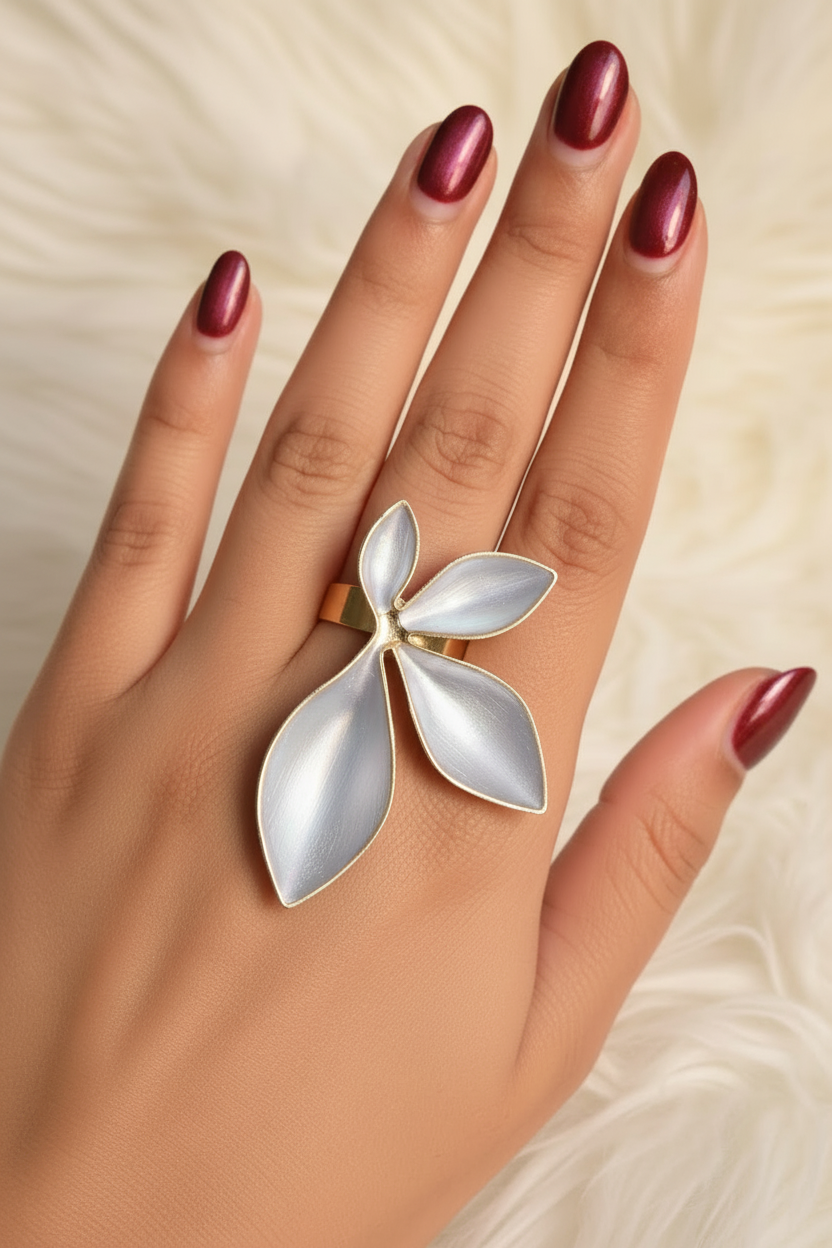 Half Bloom Ring