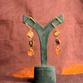 Triple Stone Latkan Earring