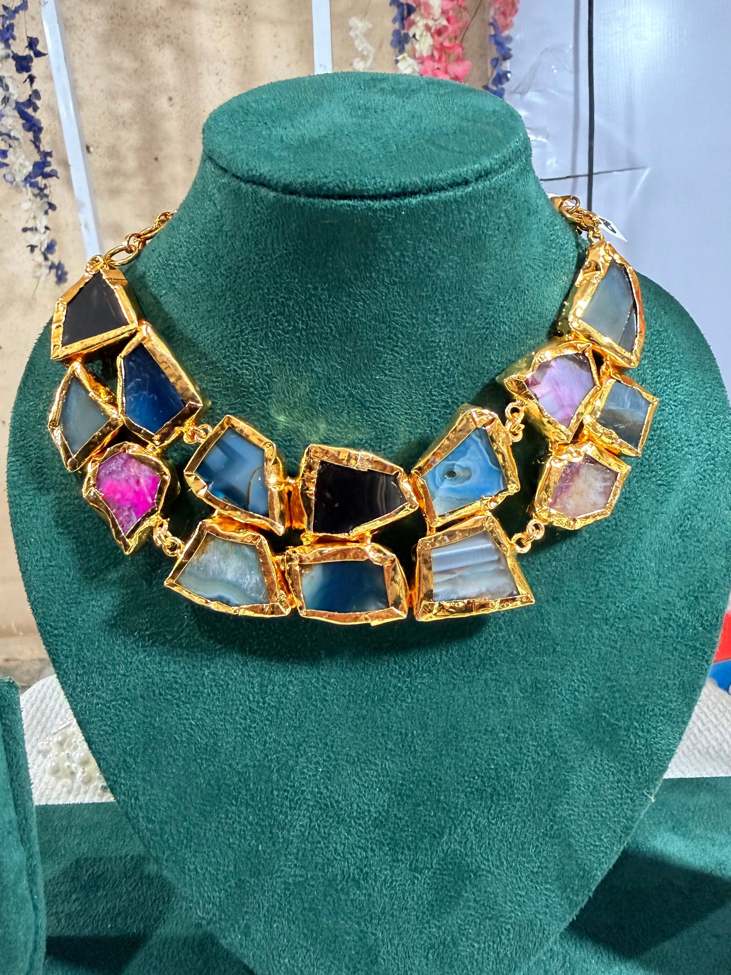 Polished Stone Necklace