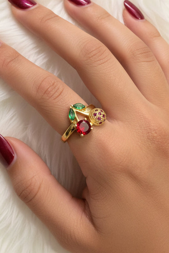 Cherry Jewel Ring