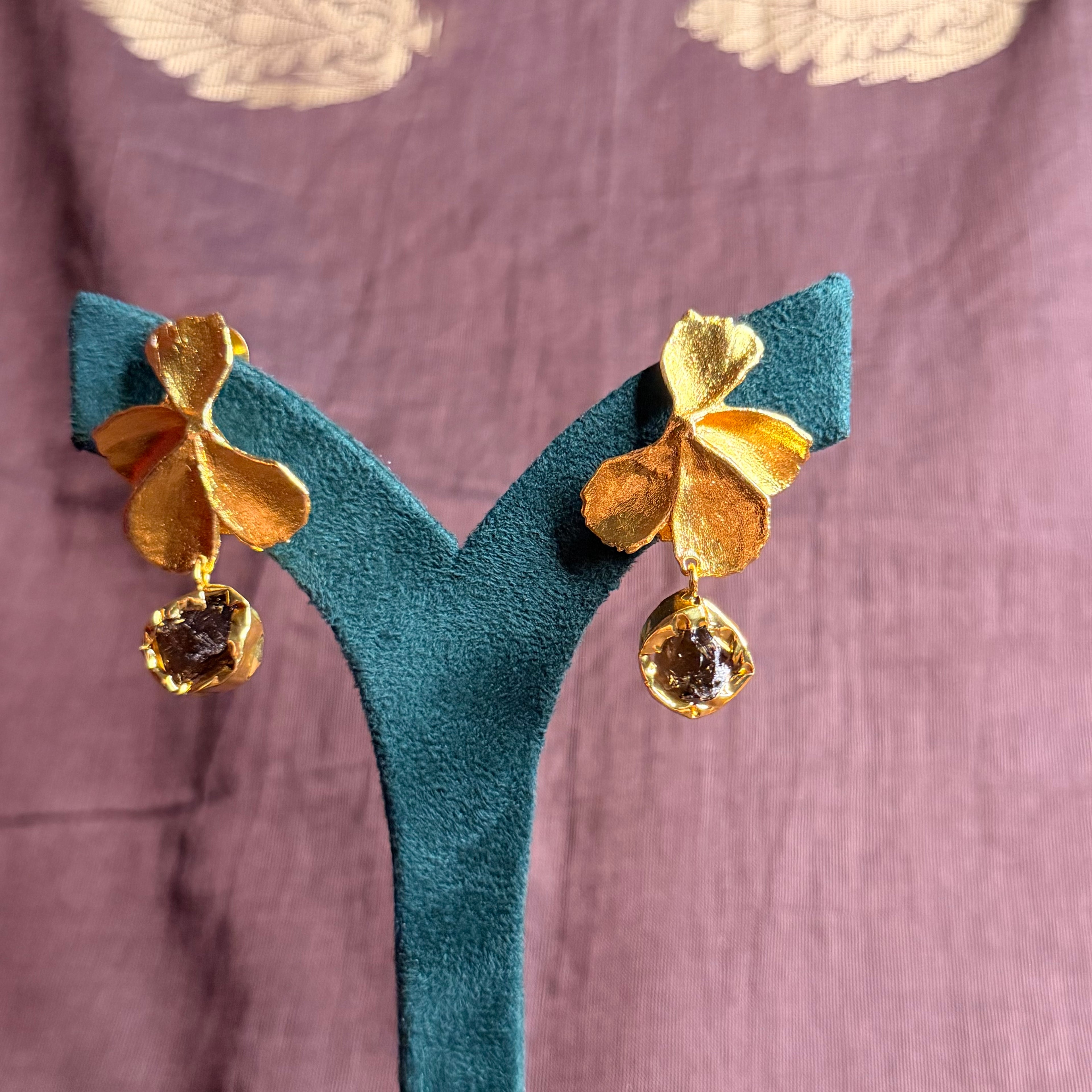 Floral Latkan Earring