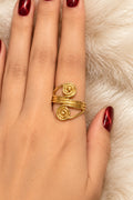 Greek goddess ring
