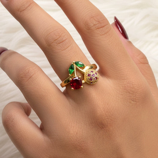 Cherry Jewel Ring