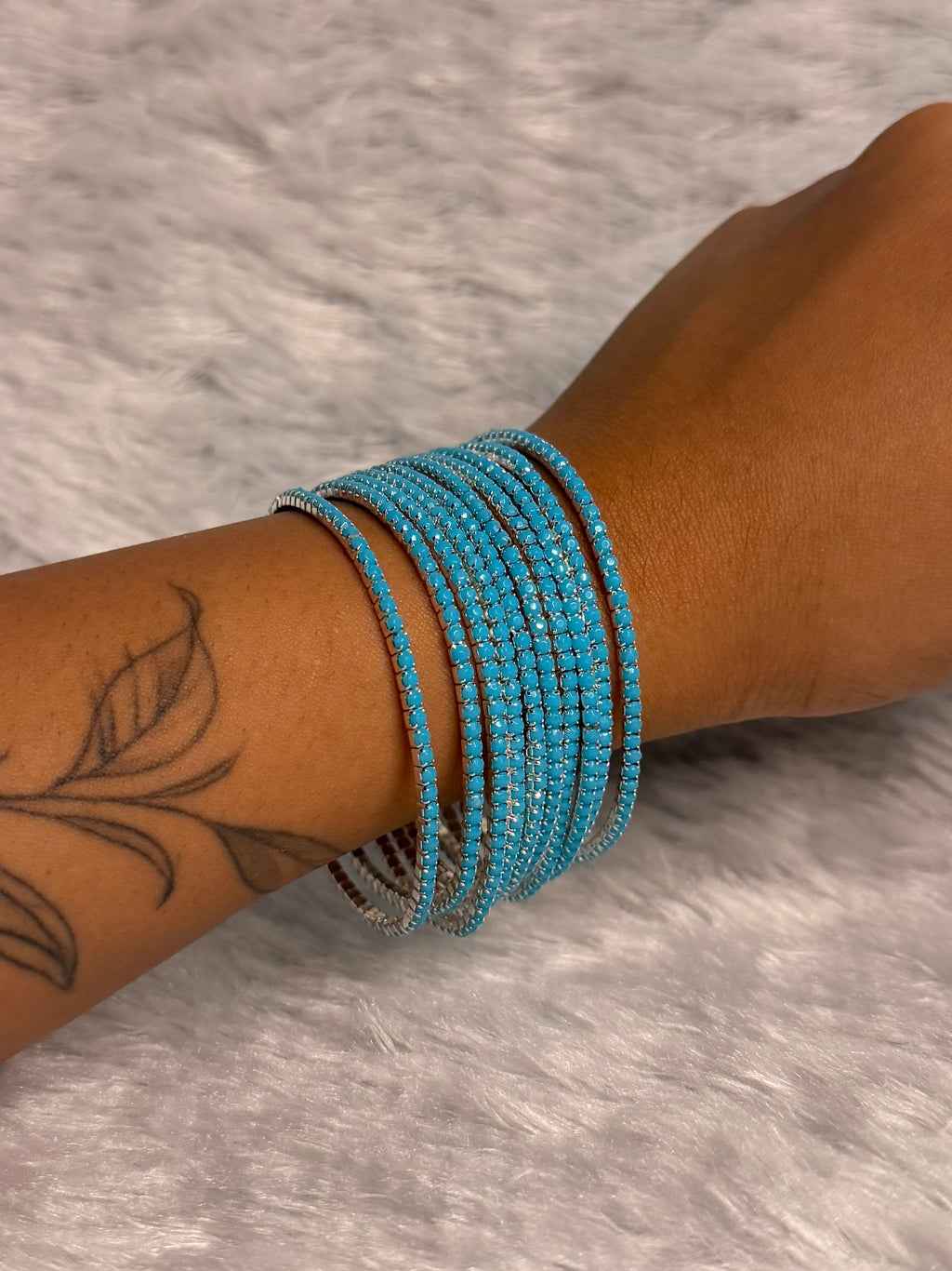 Sky - Bling Elastic Bracelet