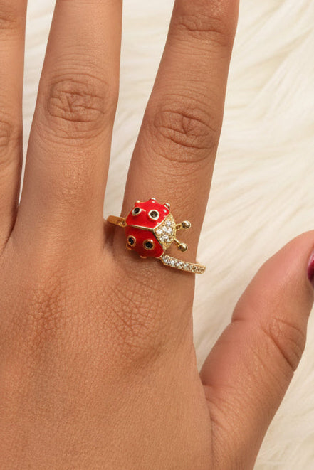 Lady Bug Ring