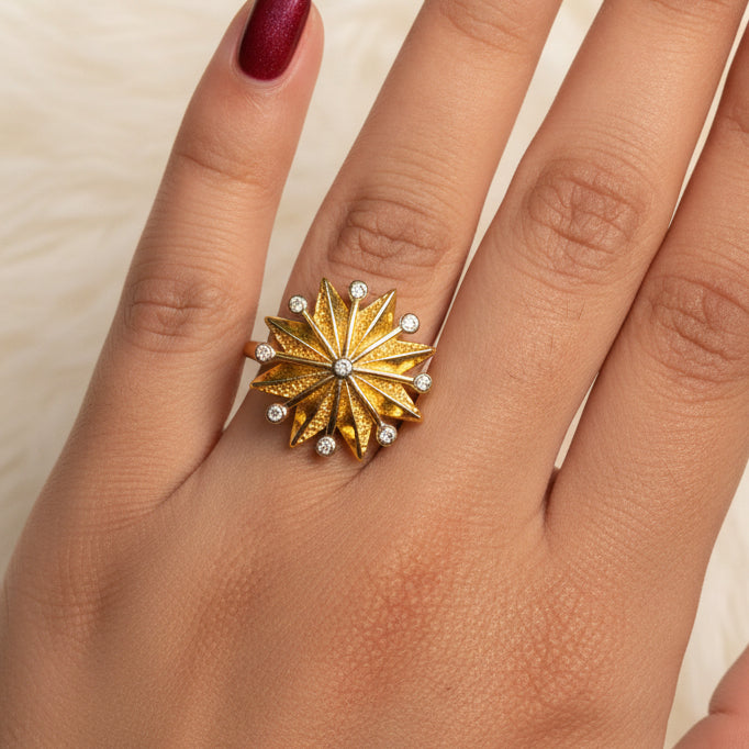 Royal Flower Ring