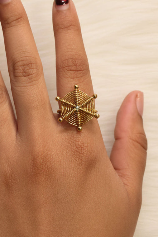 Web Of Glam Ring