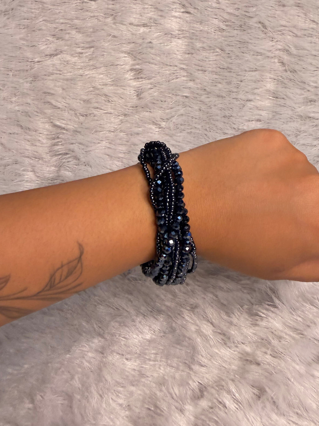 Navy Blue Magnet Bracelet
