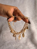 Coin Self Styling Bracelet - 3 layers