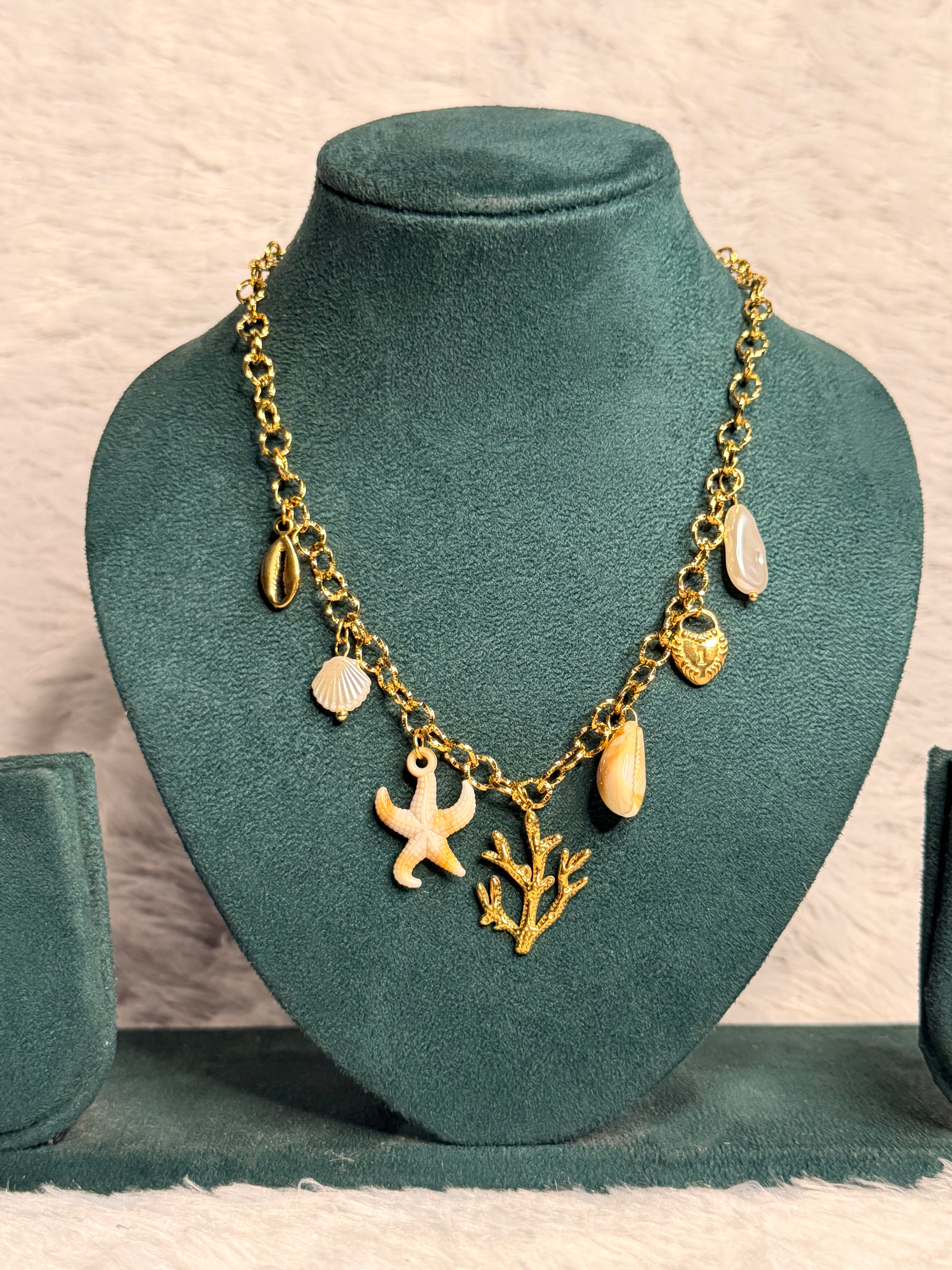 Dessert Sea Collab Charm Necklace