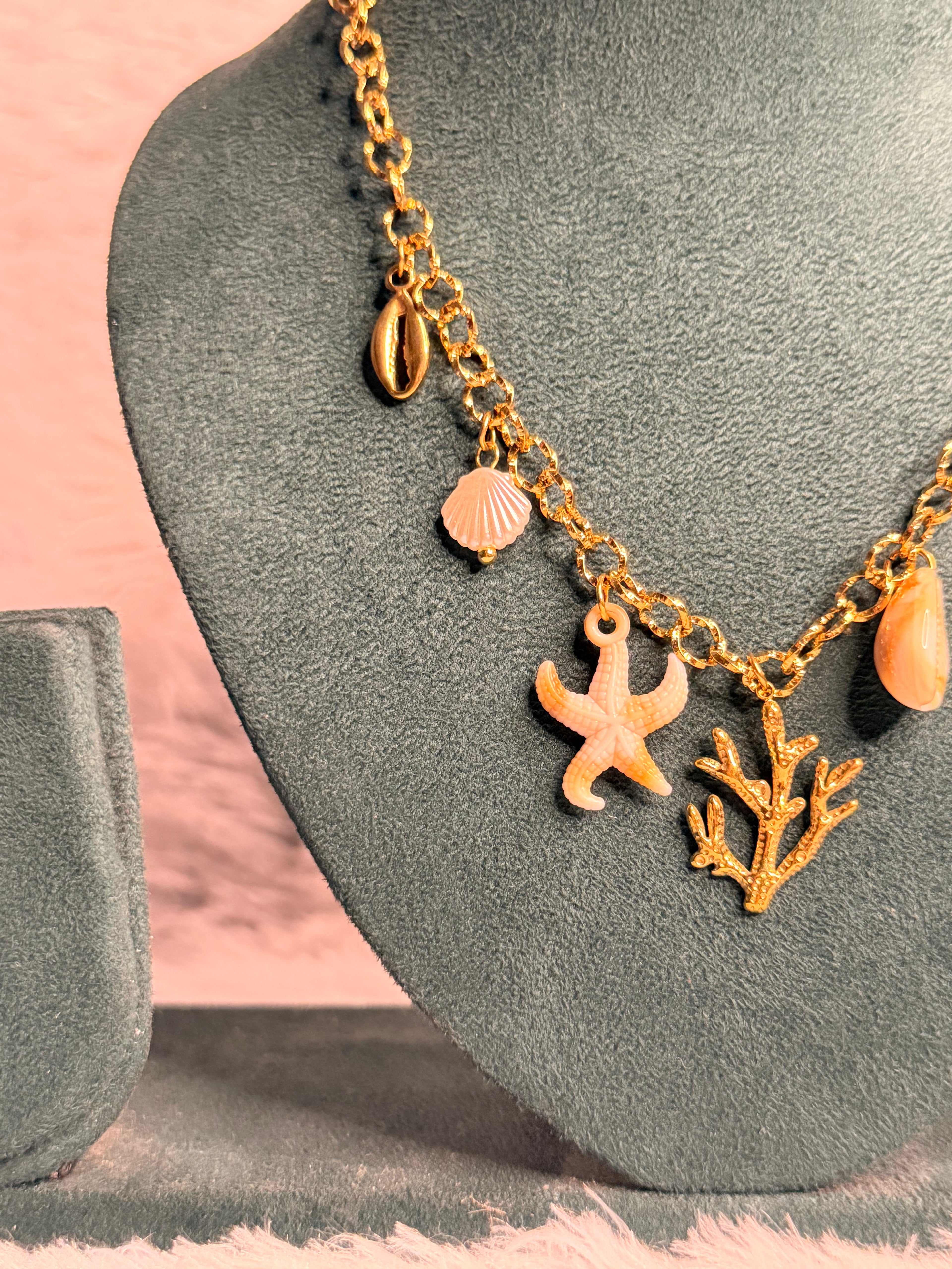 Dessert Sea Collab Charm Necklace