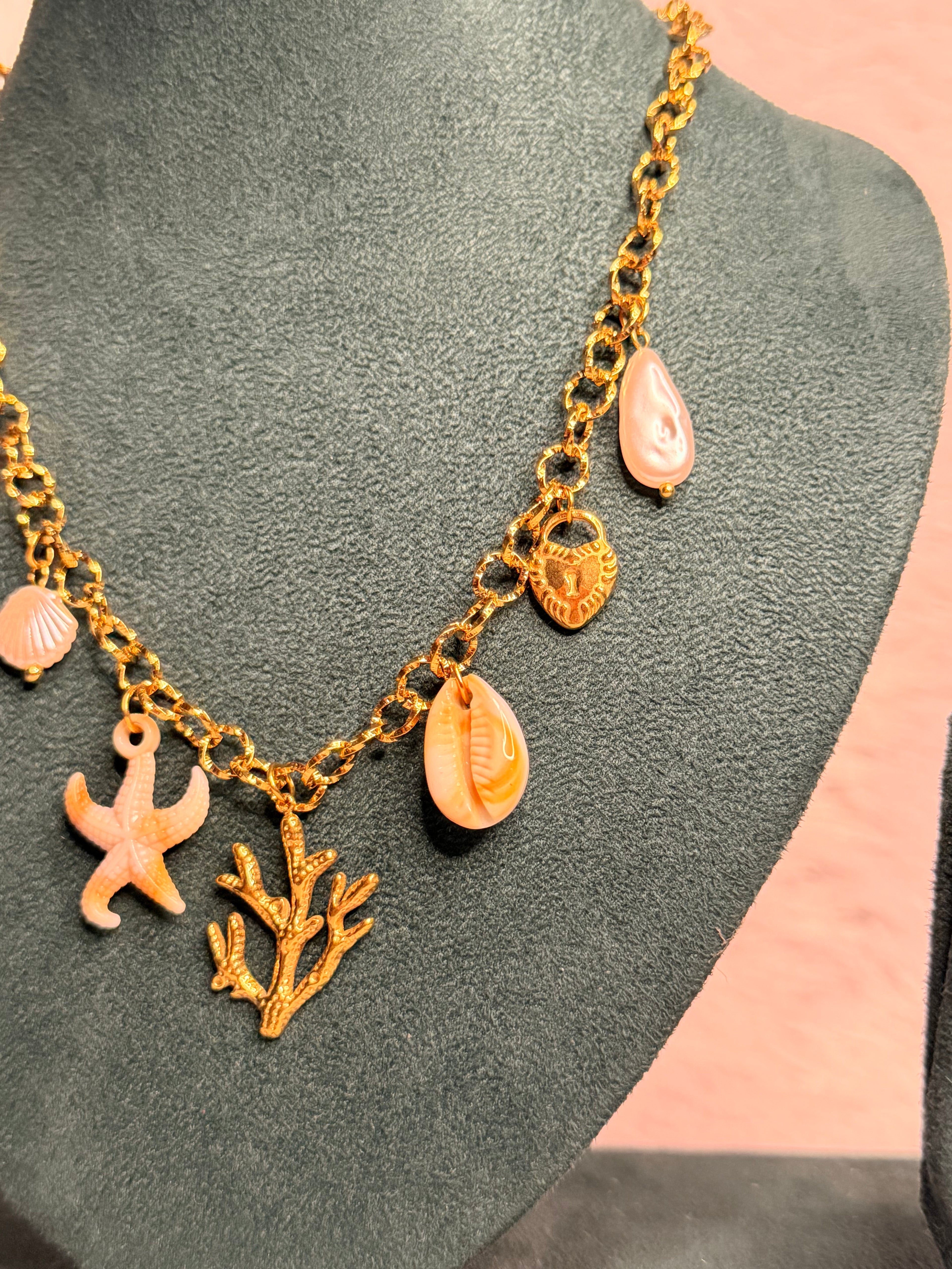 Dessert Sea Collab Charm Necklace
