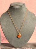 Tilted Heart pendant