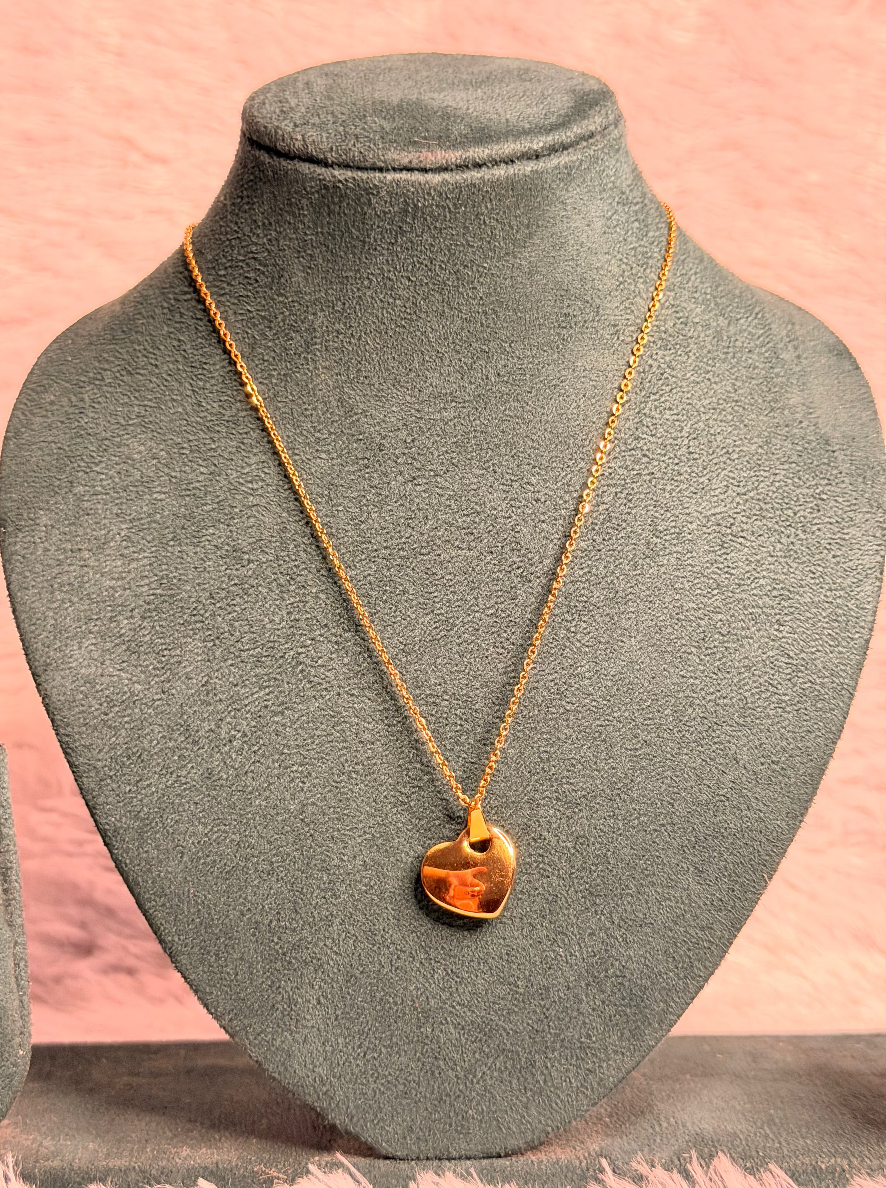 Tilted Heart pendant