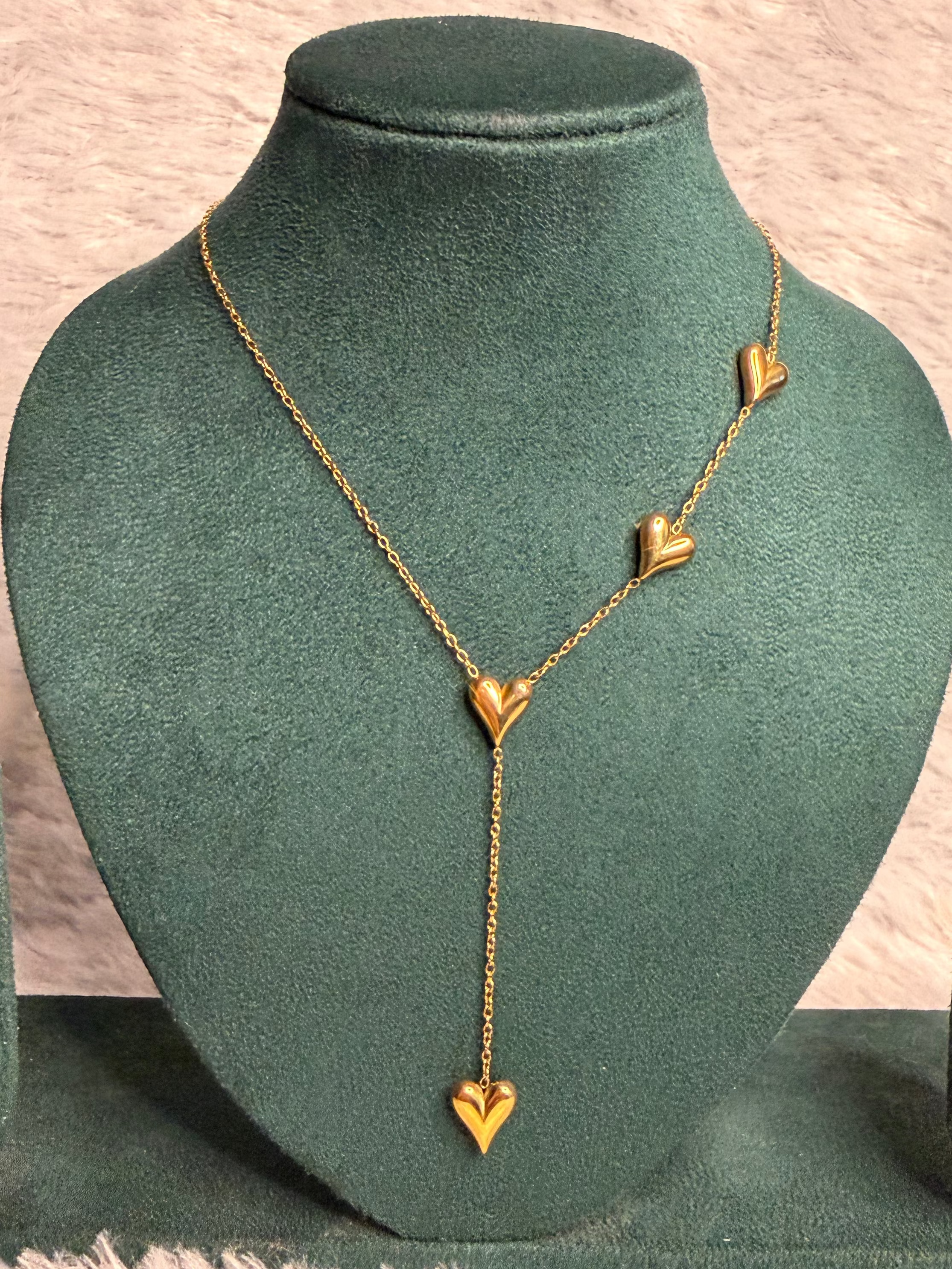 One Sided Heart Necklace