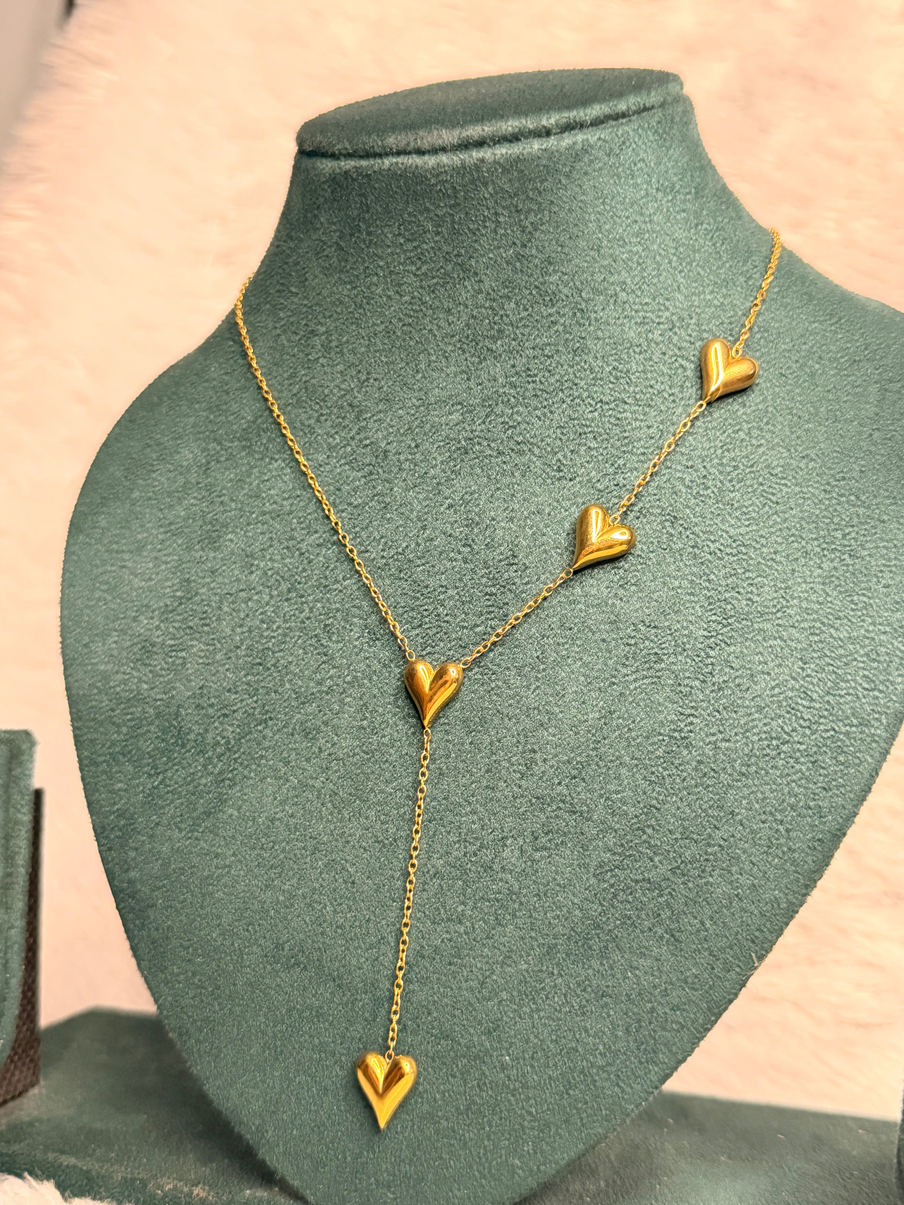 One Sided Heart Necklace