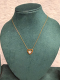 Heart in Heart Necklace