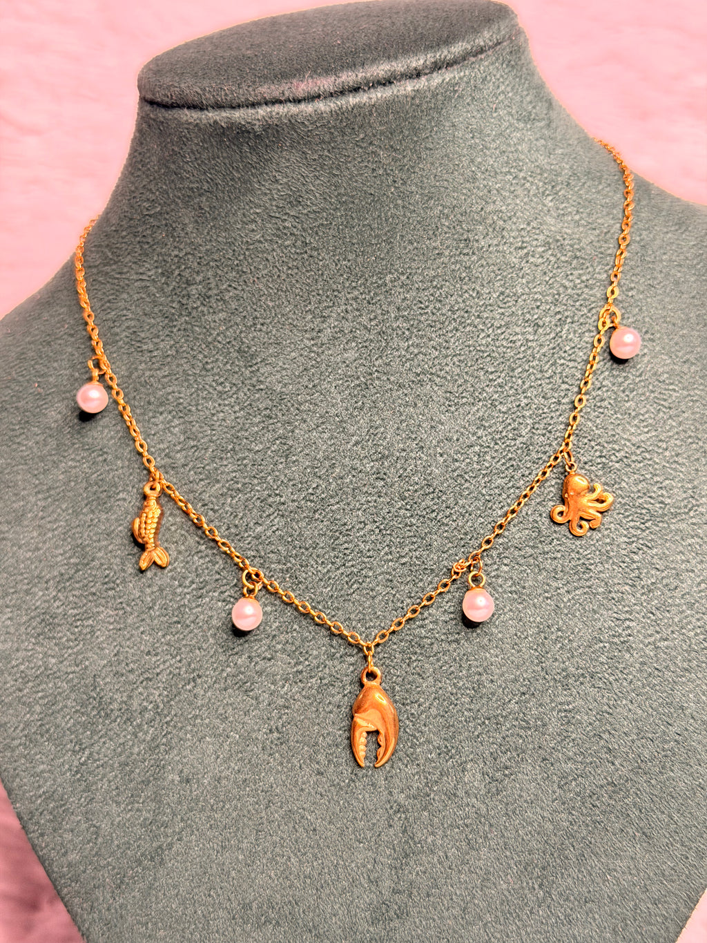 Minimal Sea Life Necklace