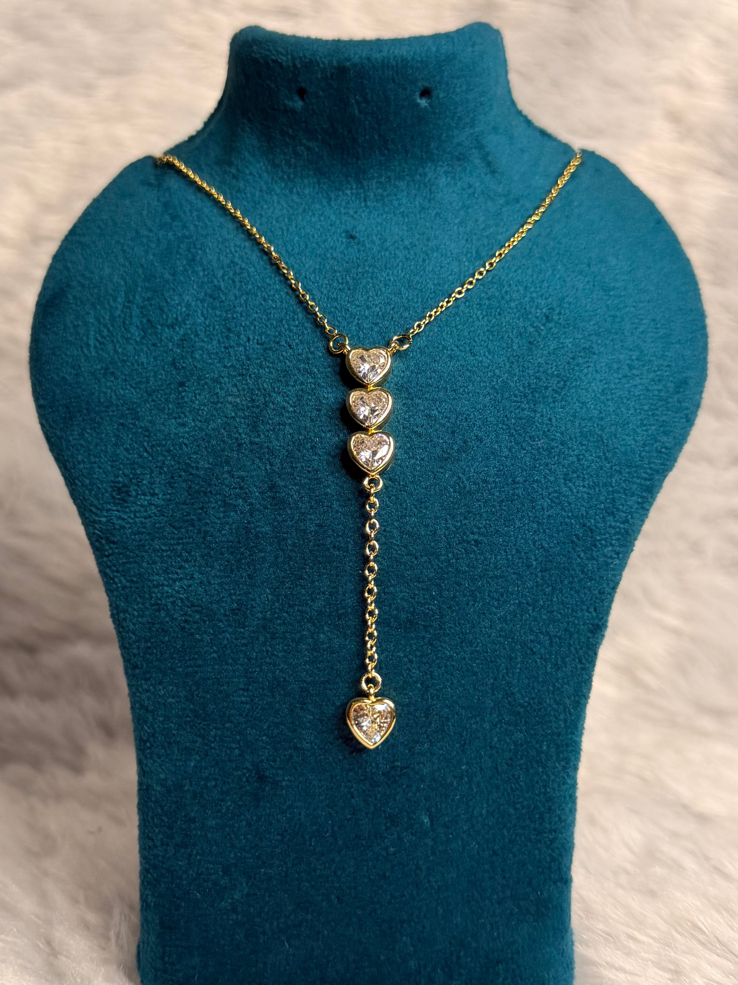 Heart Tie Necklace