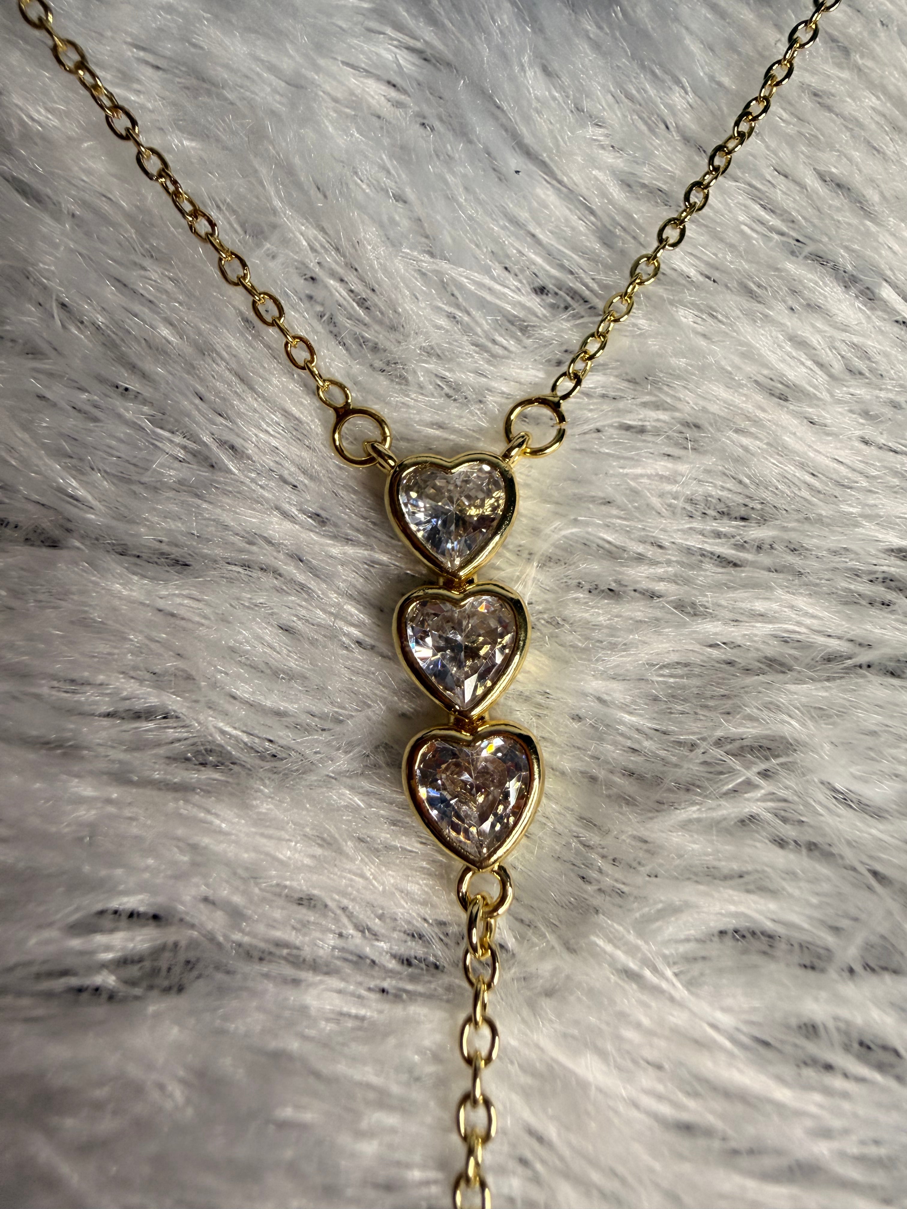 Heart Tie Necklace